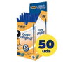 BIC Bolígrafo Cristal azul con punta de 1 mm